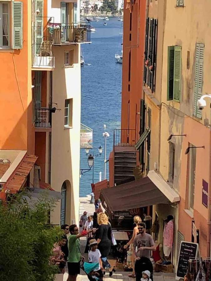 Entre Mer Et Roches Apartment Villefranche-sur-Mer Bagian luar foto